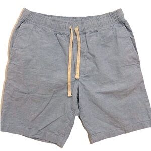 Mens Banana Republic 9” Deck Short Slim Fit 100% Cotton GREAT CONDITION:SKY BLUE